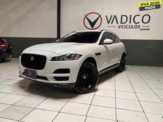 JAGUAR F-PACE 2.0 16V INGENIUM PRESTIGE AWD 4P AUTOMÁTICO JAGUAR F-PACE 2.0 16V INGENIUM PRESTIGE AWD 4P AUTOMÁTICO
